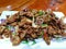 Spicy Cumin Lamb on a plate - Delicious Chinese Dish