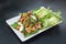 Spicy duck salad , Thai Food