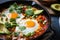 Spicy Green Shakshuka with Avocado and Lime