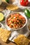 Spicy Homemade Pico De Gallo