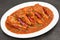 Spicy Indian chicken curry of Hyderabad