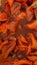 Spicy Mango in chilly sauce texture background
