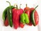 Spicy Mexican Food Peppers for Cooking