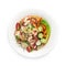 Spicy Salad Squids with Shrimp Seafood ingredient