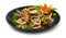 Spicy Squid Salad with vegetables Appetizer dish Thai Food