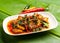 Spicy Stir Fried Pork with Herbs, thai food