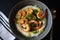 Spicy and Tangy Shrimp and Grits with a Jalapeno Kick