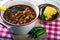 Spicy vegetarian chili