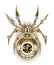 Spider with clock Steampunk