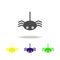 spider multicolored icon. Element of ghost elements illustration. Signs and symbols icon can be used for web, logo, mobile app, UI