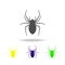 spider multicolored icon. Elements of insect multicolored icon. Signs and symbol collection icon can be used for web, logo, mobile