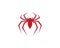 Spider symbol vector icon