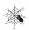 spider web, dreadful Color Isolated Vector icon which can be easily edit or modified