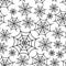 Spider white web seamless pattern