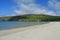 Spiggie Loch beach on Shetland Islands