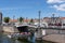 Spijkerbrug at the marina in Middelburg. Province of Zeeland in the Netherlands