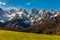 Spik Mountain North Face From Martuljek-Slovenia