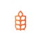 spike logo baker logo on packaging promotional symbol vector modern corporate, abstract letter logo