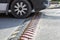 Spikes barrier are frequently used to enforce a directional flow in a single traffic lane barrier