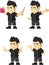 Spiky Rocker Boy Customizable Mascot 12