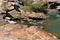 Spillway into Rock Pools