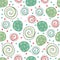 Spin wheel seamless pattern for fabric kids wallpaper wrapping paper