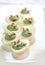 Spinach and bacon deviled eggs