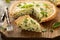 Spinach and herb Florentine quiche