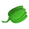 Spinach icon, cartoon style