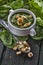 Spinach potage