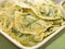 Spinach and Ricotta Ravioli and Sage Butter