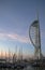 Spinaker Tower Portsmouth at Sunset