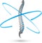 Spine and Circles, Orthopedics and Physiotherapy Logo