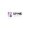 Spine hernias, protrusions treatment logo. Vertebrology and rehabilitation clinic logotype. Orthopedics icon. Spinal