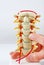 Spine Model with pointing finger