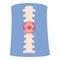 Spine pain icon cartoon vector. Arthritis joint