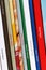 Spines Of A Collection Of Corporate Annual Reports