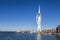 Spinnaker Tower at Gunwharf Quay, Portsmouth,