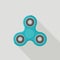 Spinner flat icon.