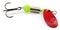 Spinner lure with hook