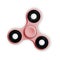 spinner stress relieving toy isolated on on white.