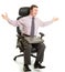 Spinning in Ergonomic Chair