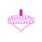 Spinning icon duotune pink colour chinese new year symbol perfect