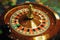 Spinning wheel in casino