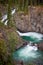 Spinning Wild Yukon River Cascades