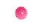 Spiny plastic pink massage ball