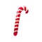 Spiral andy-cane, holiday confection, candy icon