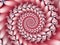 Spiral floral fractal