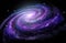 Spiral Galaxy in deep spcae,