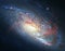 Spiral Galaxy M106, in the constellation Canes Venatici.